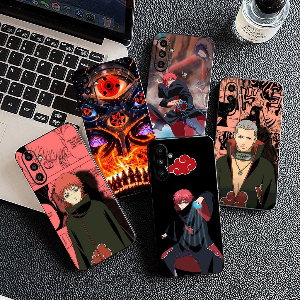 Sasori Narutos Akatsuki Casing Phone Cover for Motorola Moto G86 G14 G35 G34 G45 G55 G64 G75 G85 G24 G15 G54 G57 Power Soft Case