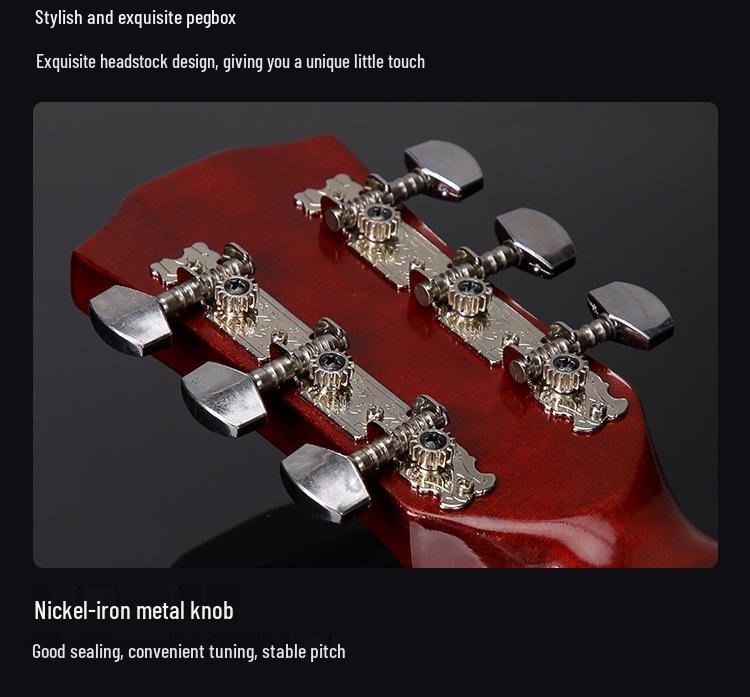 38-Inch Gradient Acoustic Wooden Guitar for Beginners