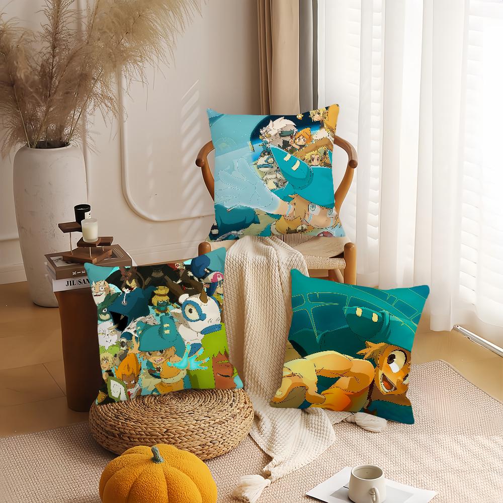 Video Game W-wakfu Pillow Case Applicable Space For Guest Rooms Interiors Cars Office House Decoration