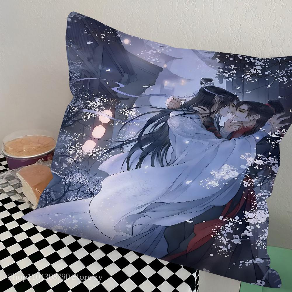 Anime Grandmaster Mo Dao Zu Shi MDZS Pillow Bedroom Sofa Leisure Comfort Cushion Car Living Room Home Decoration
