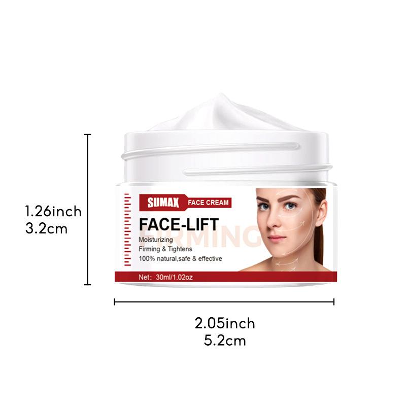 30ml Small White Jar Lifting Cream Mooth Delicate Radiant and Translucent Rapid Absorption of Skin Retinol Anti Aging Serum