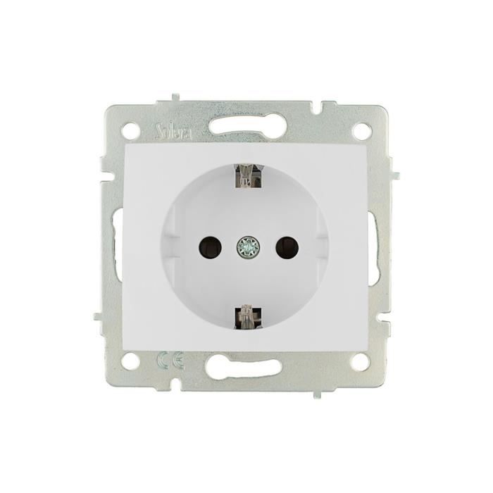 Base Bipolaire - GENERIQUE - Avec T/Tl 16a 250v - Contacts Argent - Connexion Par Vis