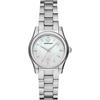 Federica Mother of Pearl Silver Stainless Steel Ladies Quartz Watch with Date AR11557