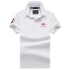 TrendHub Polo Shirt Men New High Quality Cotton Mens Short Sleeve Solid Color Embroidery Casual Polo Shirt