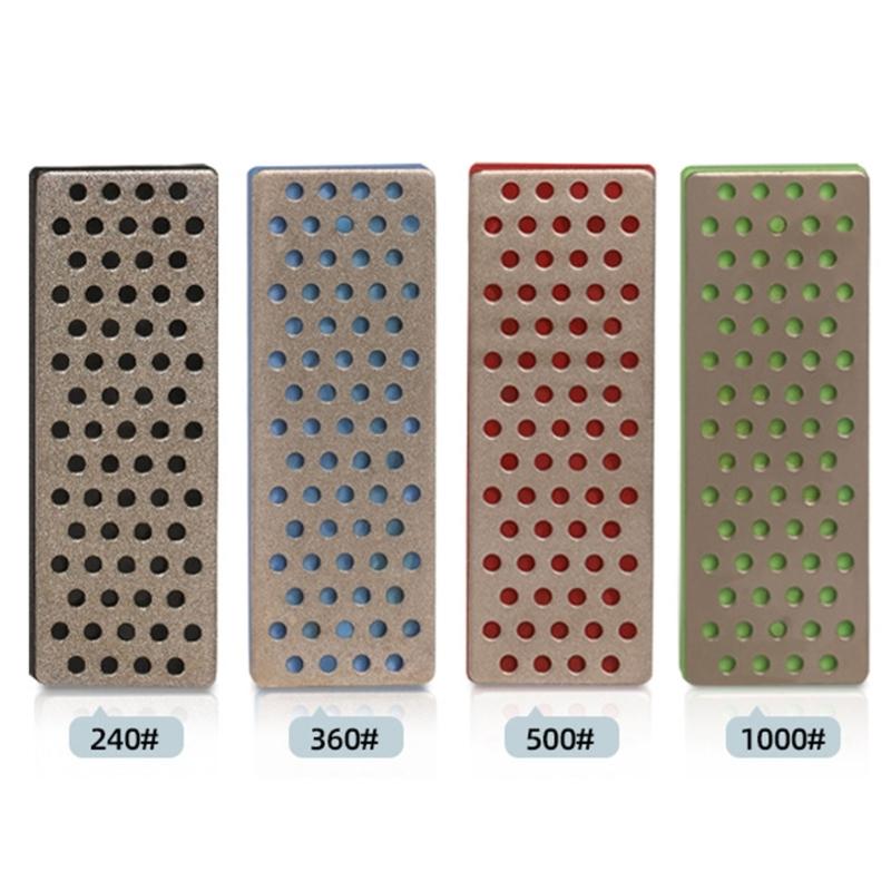 4Pcs Ski Snowboard Stone Sharpening Stone, Ski Edges Sharpener Edges File Snowboard Whetstone Ski Side Angles Tool Set