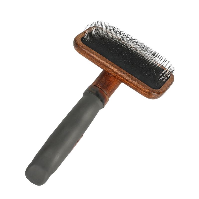 

Pet Hair Remover Comb Dog Cat Brush Grooming Long Hair Hair Remover Beauty Slicker Pet Supplies Accessories for Shedding Control зелений