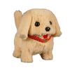 Kids Electric Plush Dog Toy Walking Barking Tail Wagging Interactive Puppy Plushie Toy Toddlers Boys Girls Educational Simulation Animal Toy