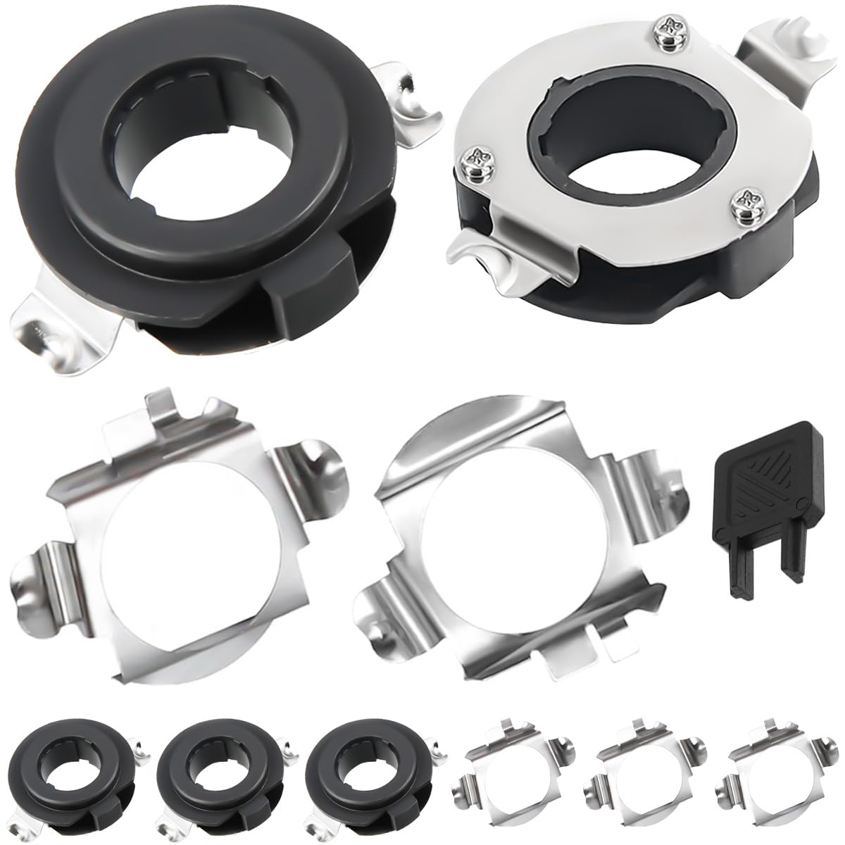 DAOKAIH7 Светодиодная цокольная база Адаптер для автомобильной фары H7 L04B Адаптер для светодиодной фары H7 для