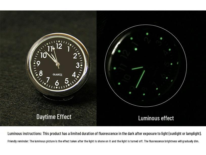 Digital Car Quartz Clock - Creative Electronic Auto Accessory