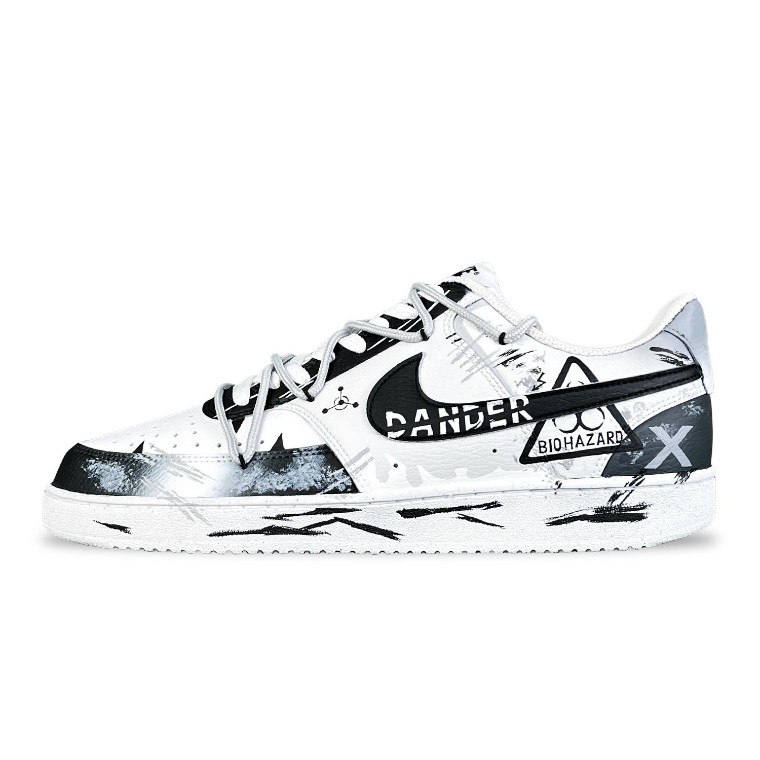 

Nike Court Vision 1 Low Illusion, Dangerous Party Slip Resistant Abrasion Resistant Low top Skateboard Shoes Men s DH2987-101(Team257-) 40.5