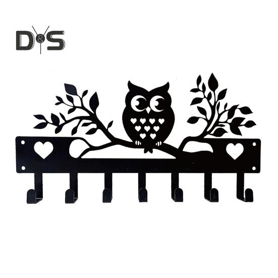 

Декоративний гачок Тримач для ключів Висока твердість Стійкість до корозії Просте встановлення Багатофункціональна вішалка для одягу Гачок для зберігання B