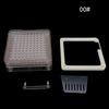 100 Holes Acrylic Capsule Filler Manual Capsule Powder Filling Machine Board  Tool for Size 00#