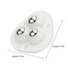 Self Adhesive Universal Wheel Stainless Steel Beads 360 Rotating Pulley Wheels For Bedside Cupboard Furniture Mover Tools