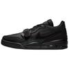 Legacy 312 Couro Sintético Cano Baixo Tênis de Basquete Vintage Masculino Preto IQ9784-001