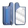 PU Leather Phone Card Bag RFID Blocking with Wrist Strap Phone Wallets Self-adhesive Phone Card Slot Holder Phone Accessories
