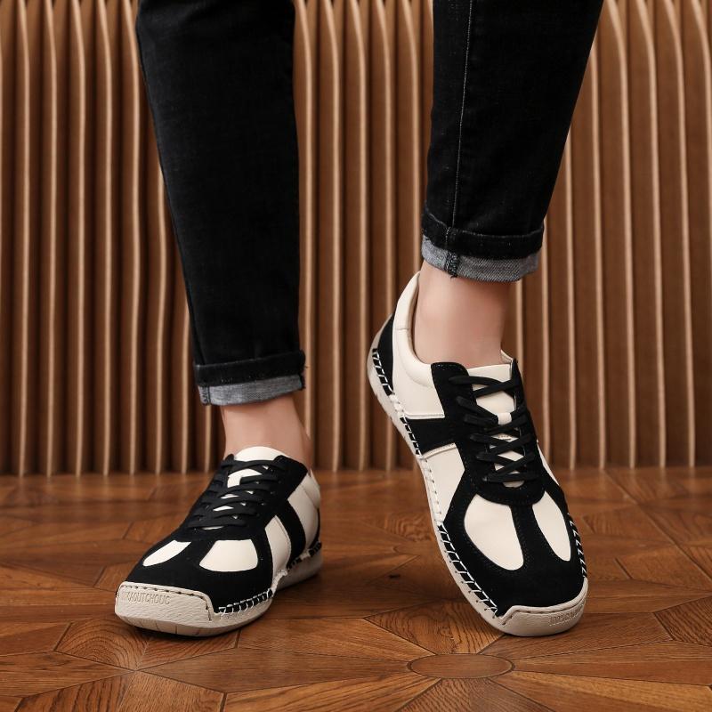 Neue Herren- & Damen-Freizeitschuhe Handgefertigte Leder-Loafer Bequeme Leder-Flats Mokassins Sneakers