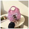 Bestickte Bucket Bag Handytasche Pendeln Einzelschulter Umhängetasche