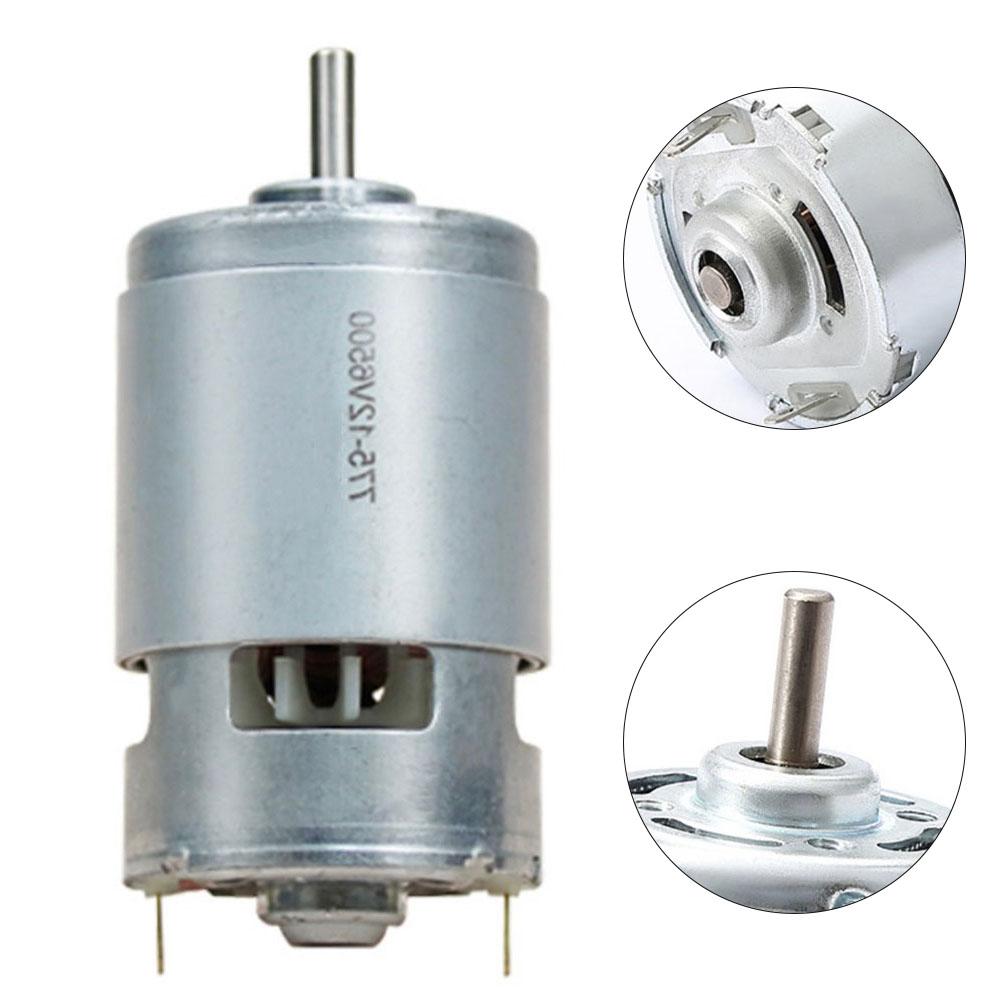 Silnik z podwójnym łożyskiem kulkowym Silnik o dużym momencie obrotowym Silnik prądu stałego 775 Odprowadzanie ciepła