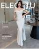 2026 Elegant One-Shoulder Evening Gown: Slimming, Bodycon, Long Banquet Dress
