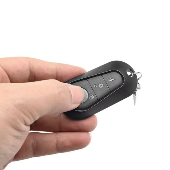 Universal 433MHz Remote Control Key for E-Bike Scooter 3 Button Wireless Copy Clone Key for Tailg Fast Efficient Garage Door Opener