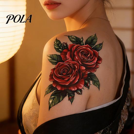 5 Sheets Tattoo Stickers, Skin-Friendly Temporary Tattoos for Adults And Kids, Easy To Apply Hypoallergenic Non-Irritating Body Art for Events And