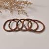 5pcs Twill High Elasticity Rubber Hair Bands Korean Simple Hair Rope Stretch Women Hair Ties Scrunchies Ponytail Holder