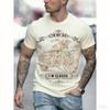 Zomer Mannen T-shirt Motor 3D Print T-shirts Top Europa Amerika Casual Los Buiten Korte Mouw Streetwear Grote Maten Dames T-shirt