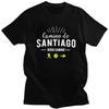 Vlastní tričko Buen Camino De Santiago Pánské Krátký Rukáv 100% Bavlna Trička Streetwear Trička
