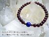 Kanoishi your efforts and achieve your Lapis Lazuli and Garnet Bracelet for Men and Natural 8mm and Power Stone Stinging Size [Realize goals!] Women,