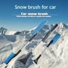 Car Accessories 3 In 1 Cleaning Tool Detachable Snow Shovel Set Winter Cleaning Brush Multifunctional Snow Shovel Set Ice Snow Duster Long Handle