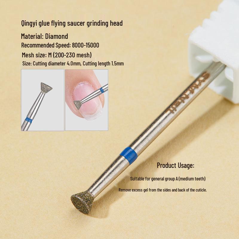 Tungsten Steel Nail Drill Bit Set for Polish, Dead Skin Removal, and Pre-treatment Etching in Russian Manicures