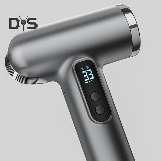 Cordless Hair Dryer 200W 15600mAh USB Rechargeable 3 Temperature Adjustable High Speed Fast Drying Low Noise Portable Travel Camping Electric Blow