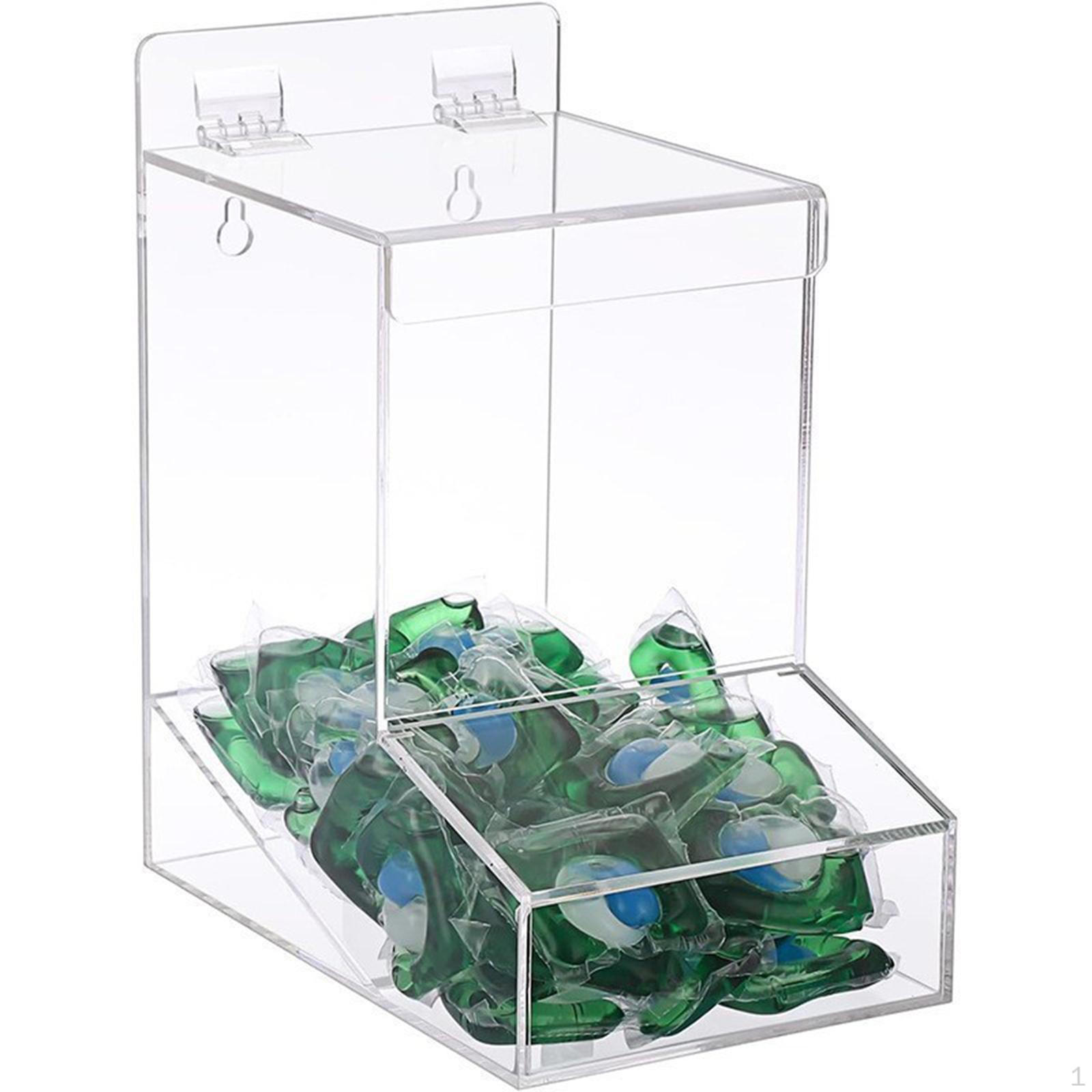 

Laundry Container Dishwasher Pod Holder Beads Desktop Snack Home Large Capacity Dustproof Candy