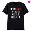 TreEAT Your Girl Right Black Crew Neck T-Shirt