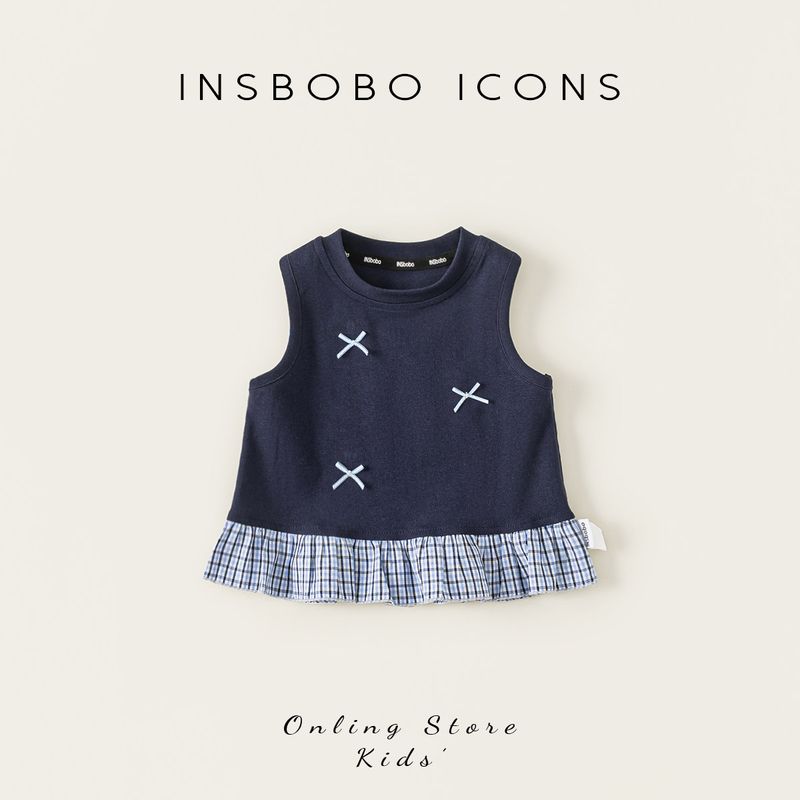 Girls' Vest 2026 New Summer Sleeveless Top for Baby Girls, Stylish Children's Clothing, Super Cute Summer T-Shirt
