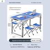 Outdoor Aluminum Folding Table and Chairs Set