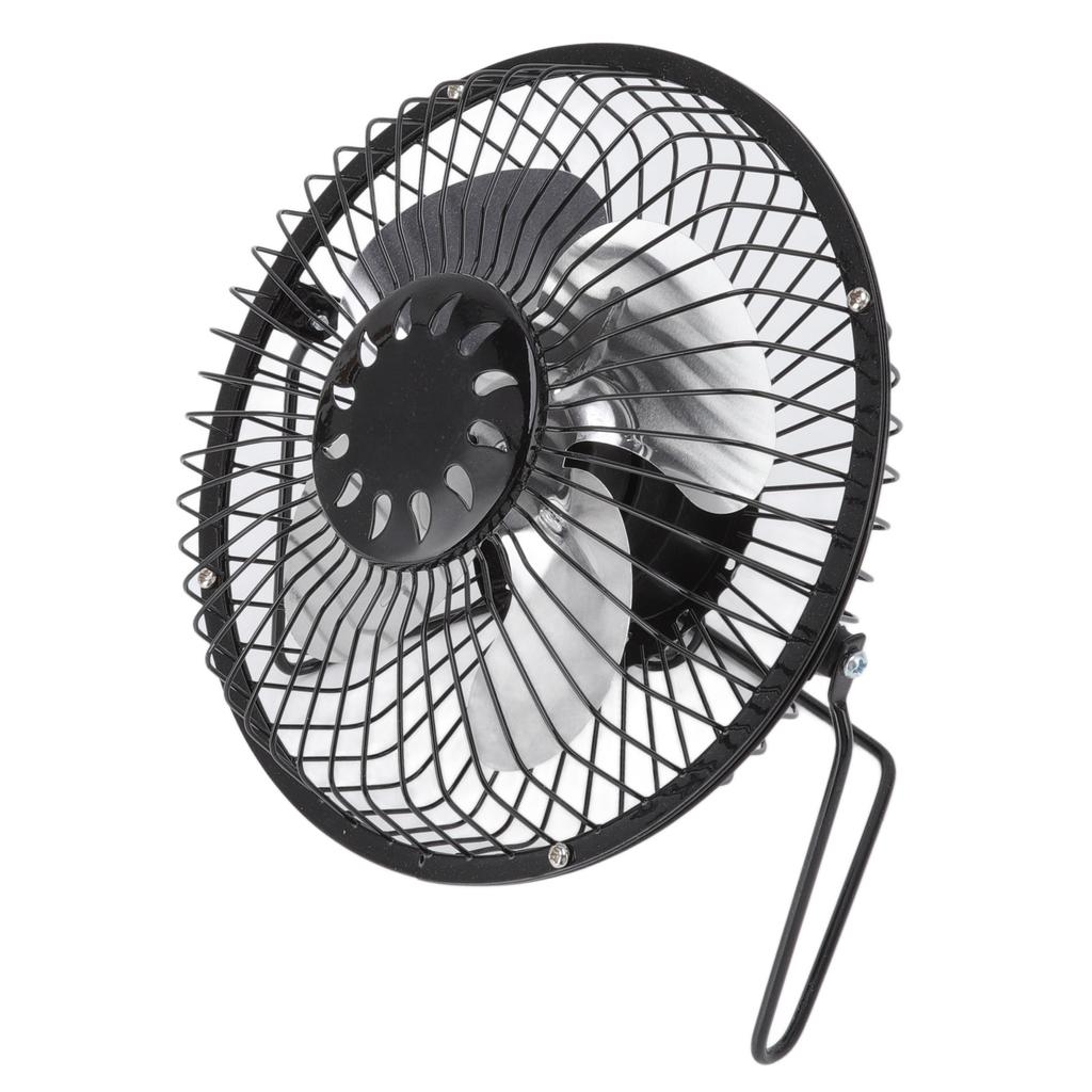 Mini Solarventilator 6V 3,5W USB Solarbetrieben Schwarz Polysiliziummaterial Tragbarer Solarmodul-Ventilator für