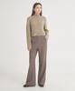 THEFRHT Wool Stripe Flare Pants (Brown)