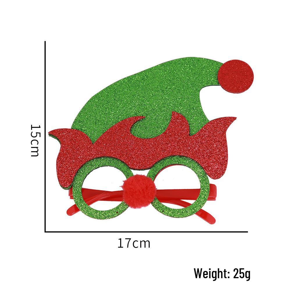 Ochelari Crăciun cu Coarne - Rame de Petrecere Desen Animat Amuzante pentru Copii și Adulți