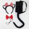 Cats Costume Accessories With Headband, Tail, Skirt, Gloves, Knee High Socks for Cosplay Party Carnivals