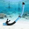 Top Dry Valve Diving Dry Snorkel Silicone Swim Training Snorkel  Underwater Activities