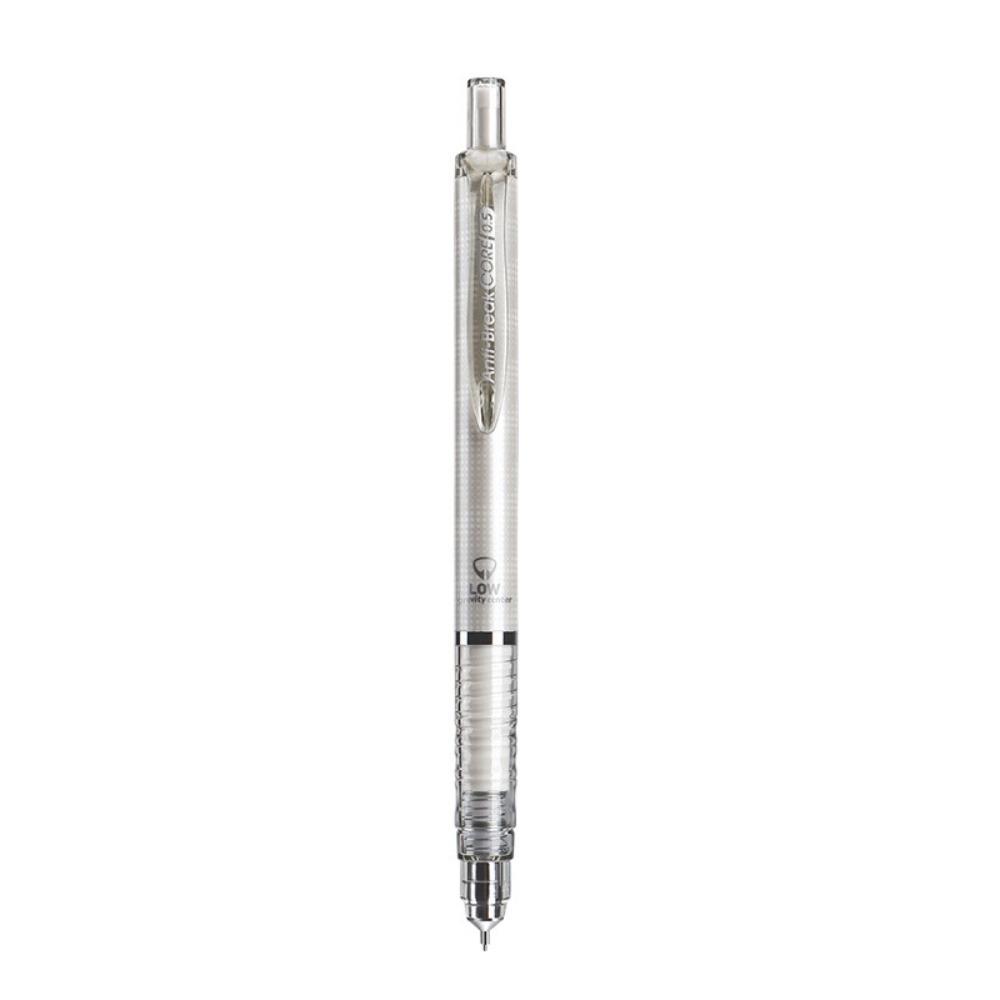 Simple Low Gravity Mechanical Pencil 0.5mm Metal Tip Smooth Writing Propelling Pencil 2B Pencil Students