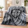Leeds United Printed Flannel Blanket Warm Comfort Bed Throw For Indoor Home Decoration