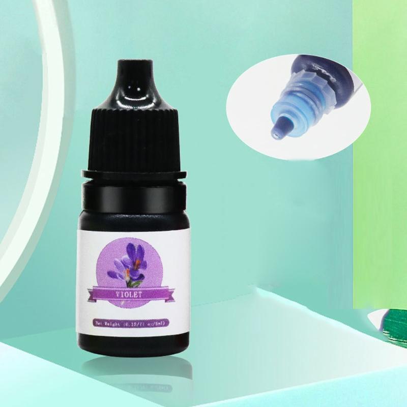 Liquid Epoxy Resin Dye Resin Jewelry Craft Projects 24 Colors Dye Colorant Set Slime Jewelry Making Skin Safe Pigments