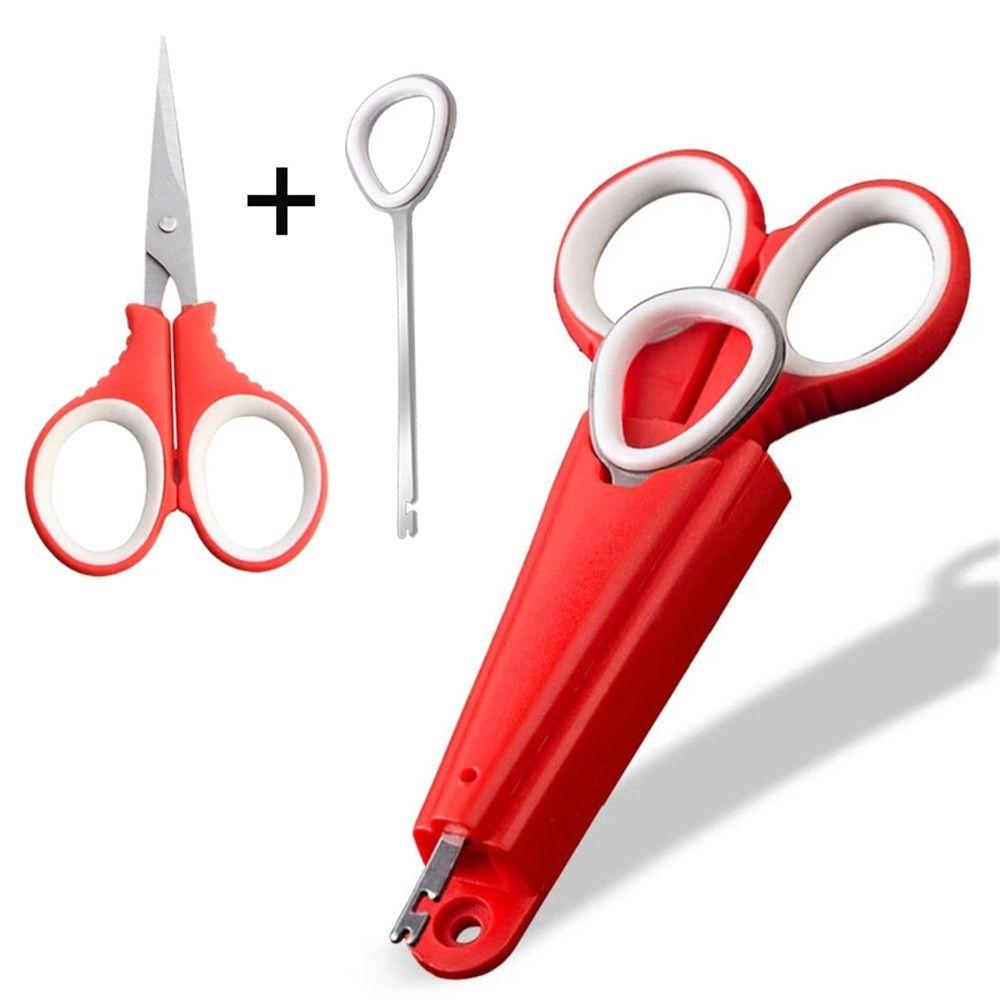 

Line Cutter Cut Tool Clipper Line Scissors Unhook Extractor Fishing Scissor Set Fishing Line Cutter