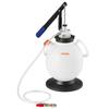 Transmission Fluid Pump, 7.5 L Capacity, Manual ATF Refill Kit Fluid Transfer Pump with 8 ATF Adapters & 120cm Outlet Horse, Oil Extractor Dispenser