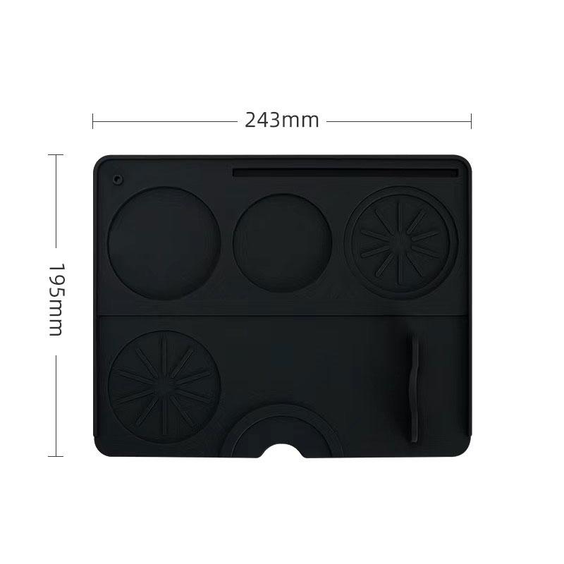 1PC Silicone Espresso Tamping Mat Non Slip Coffee Press Station Holder Pad for Home Cafe Bar Barista Accessories Tool