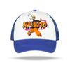 Narutoed Peaked Cap for Boy Anime Sasuke Print Hat Fashion Kid Adult Caps Breathable Summer Hat Fashion Cartoon Costume Matching
