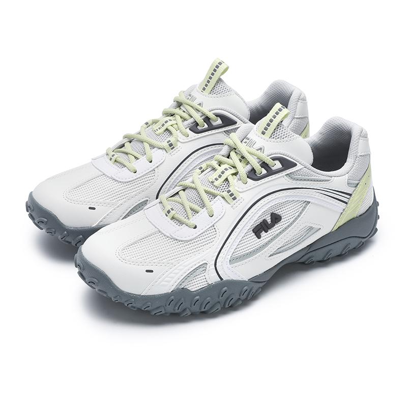 Fila Pebble Ballet Shoes Comfortable Versatile Durable Lightweight Low-Top Running Shoes Women Shoes White F12W512107FLA
