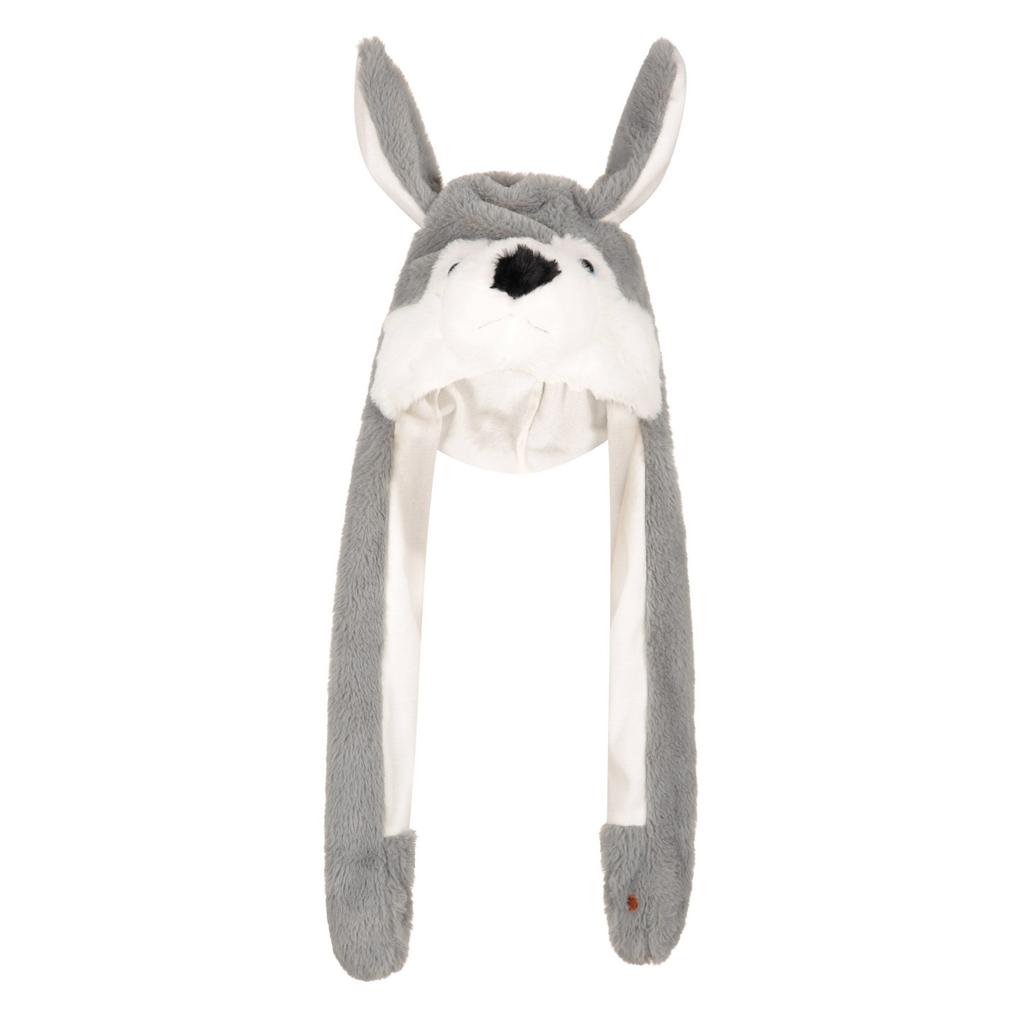 Mountain Warehouse Childrens/Kids Cuddly Wolf Trapper Hat